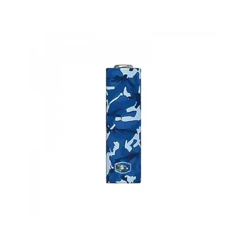 T-shirt - Military Blue - Heat-shrinkable for 18650 battery | Eliq Vapoteur