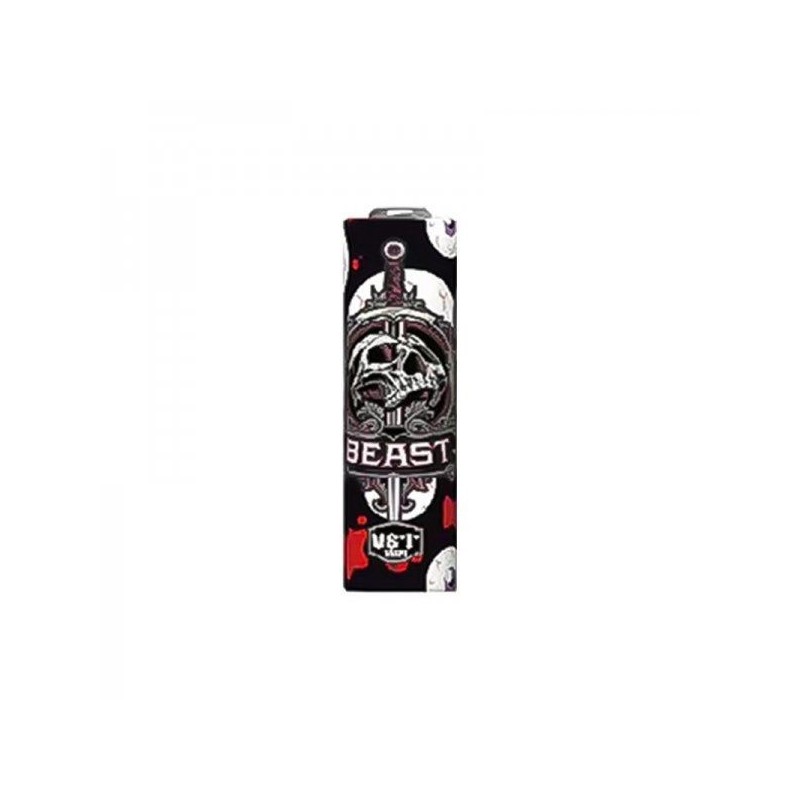 T-shirt - Black Skull - Thermorétractable pour batterie 18650 | Eliq Vapoteur