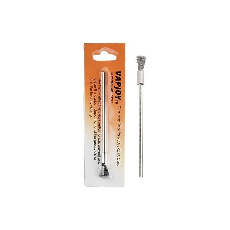 Vapjoy - Stainless Steel Cleaning Brush | Eliq Vapoteur
