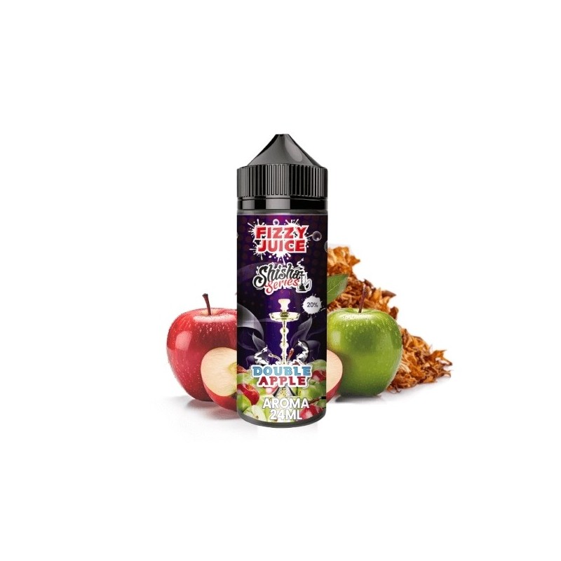 Longfill Fizzy Juice Shisha 24/120ml - Double Apple | Eliq Vapoteur
