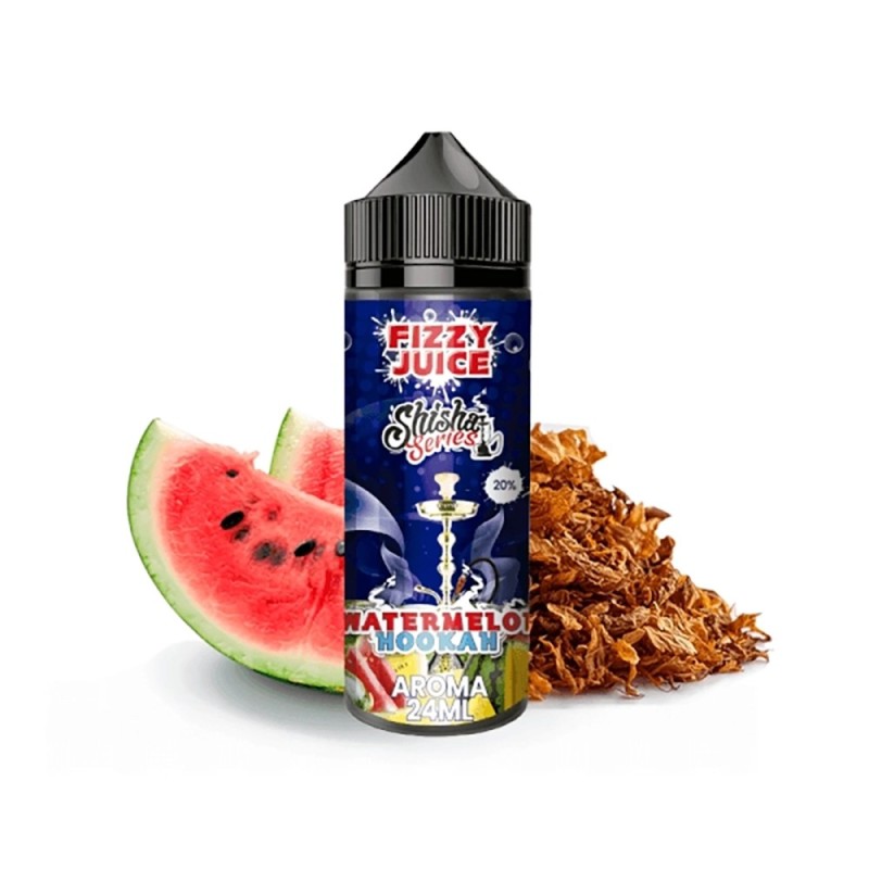 Longfill Fizzy Juice 24/120ml - Watermelon Hookah | Eliq Vapoteur