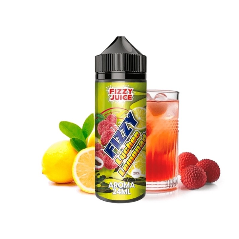Longfill Fizzy Juice 24/120ml - Lychee Lemonade | Eliq Vapoteur