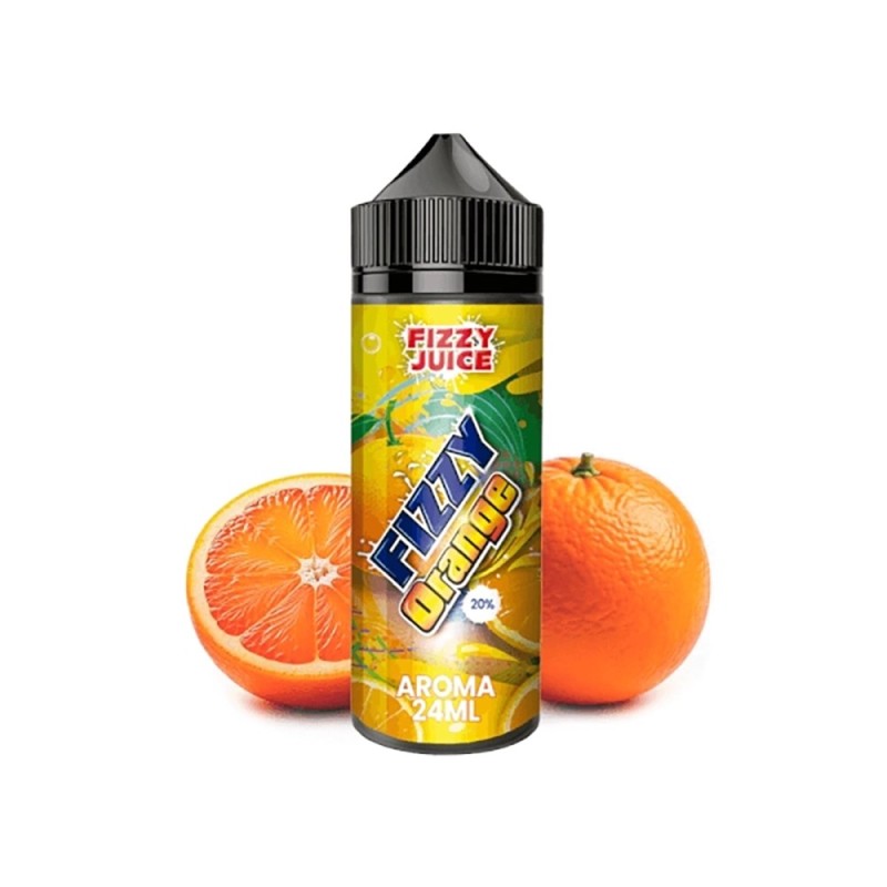 Longfill Fizzy Juice 24/120ml - Orange | Eliq Vapoteur