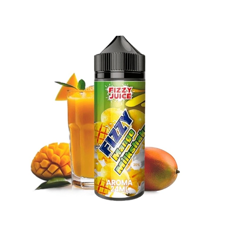 Longfill Fizzy Juice 24/120ml - Mango Milkshake | Eliq Vapoteur