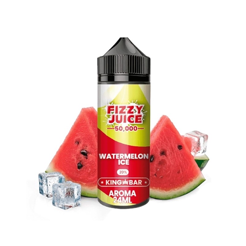 Longfill Fizzy Juice King Bar 24/120ml - Watermelon Ice | Eliq Vapoteur