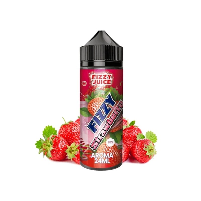 Longfill Fizzy Juice 24/120ml - Strawberry | Eliq Vapoteur
