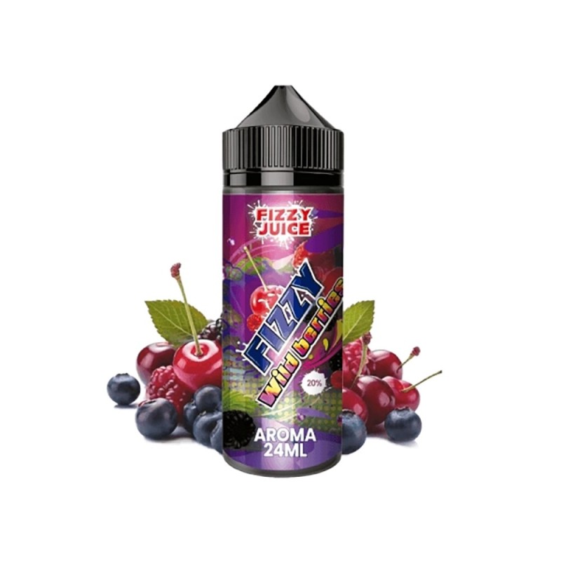Longfill Fizzy Juice 24/120ml - Wildberries | Eliq Vapoteur
