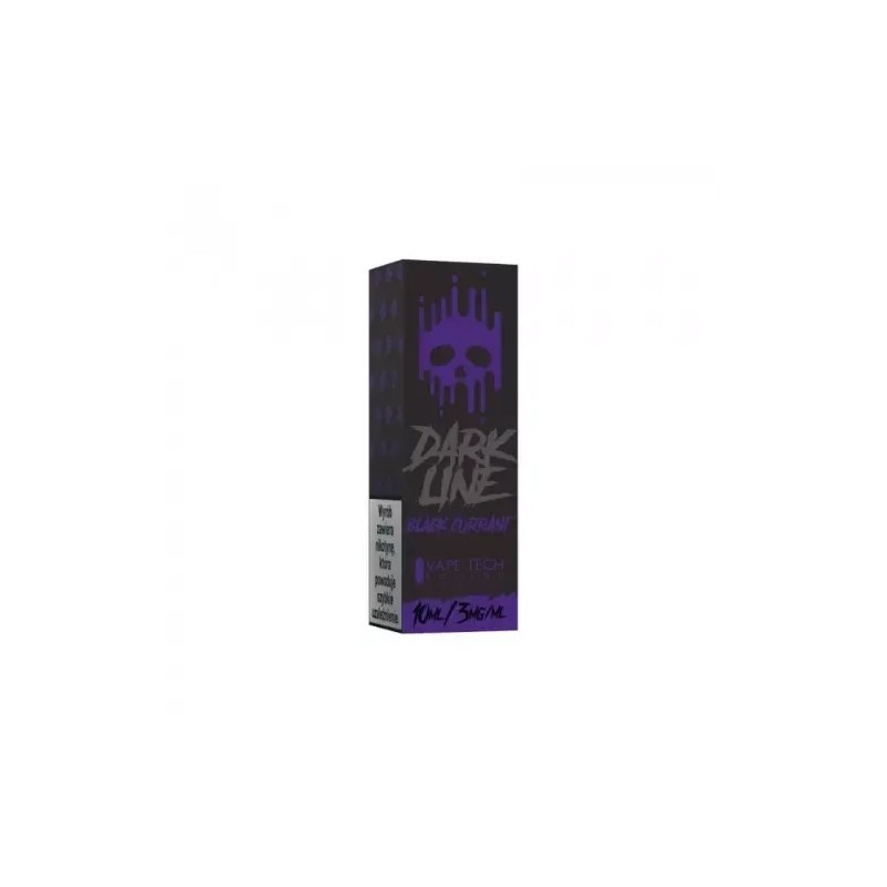 Liquid DARK LINE 10ml - Black Currant 3mg  (A25) | Eliq Vapoteur