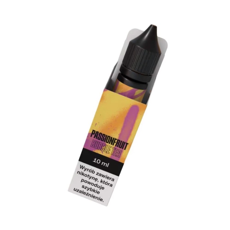 Liquid VBar VJuice Go 10ml - Passion Fruit Bubble Tea 6mg (A25) | Eliq Vapoteur