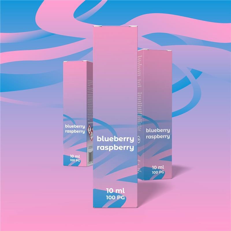 Longfill VBar VJuice 10/60ml - Blueberry Raspberry (A25) | Eliq Vapoteur