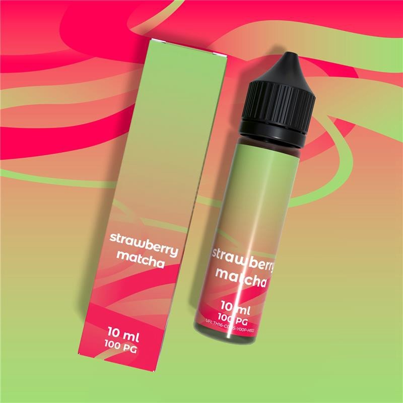 Longfill VBar VJuice 10/60ml - Strawberry Matcha (A25) | Eliq Vapoteur