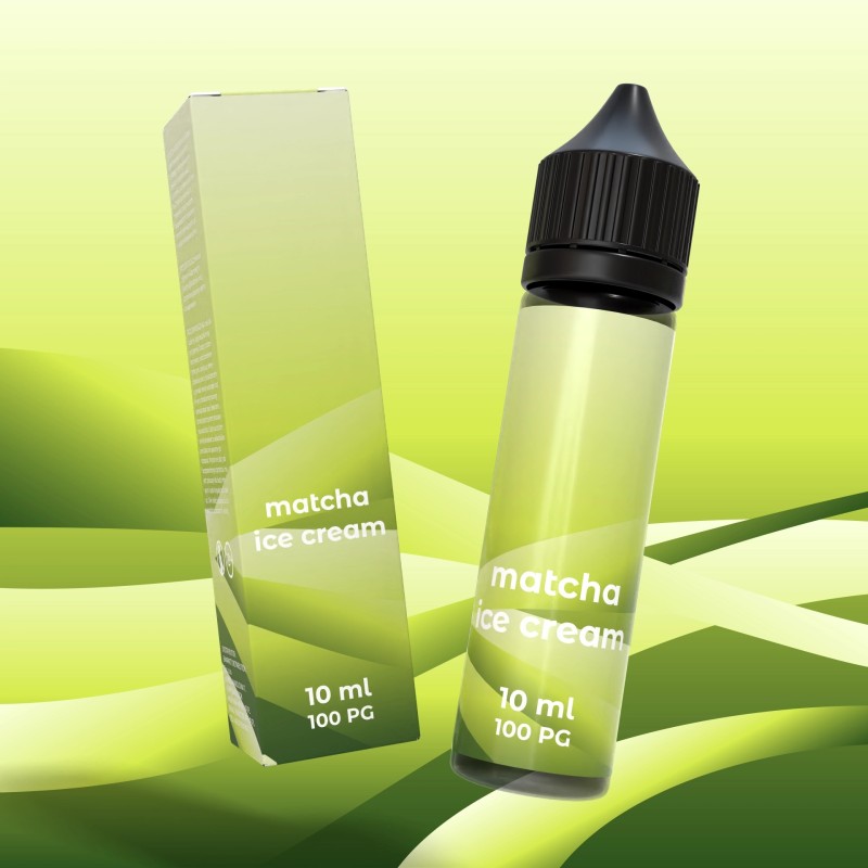 Longfill VBar VJuice 10/60ml - Matcha Ice Cream (A25) | Eliq Vapoteur