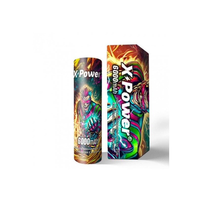 Akumulator X Power 21700 6000mAh | Eliq Vapoteur