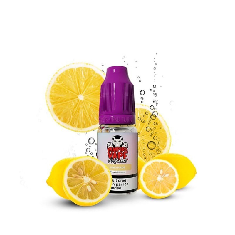 Liquid Vampire Vape NicSalts 10ml - Limonade 20mg | Eliq Vapoteur