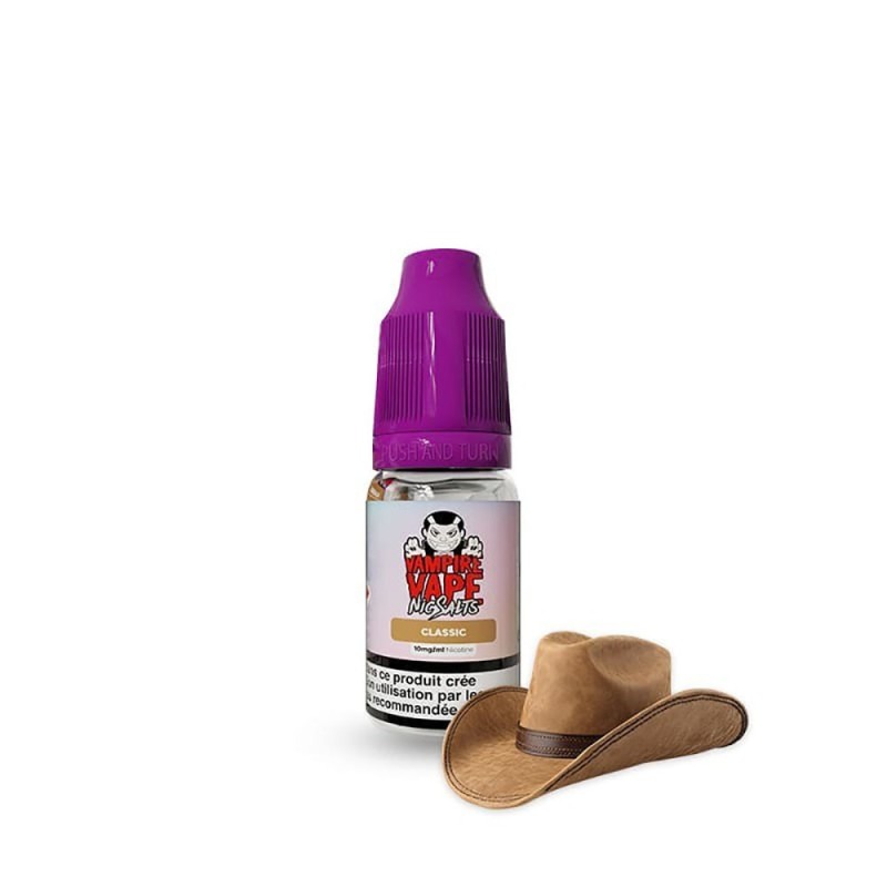Liquid Vampire Vape NicSalts 10ml - Sweet Tobacco (Classic) 20mg | Eliq Vapoteur
