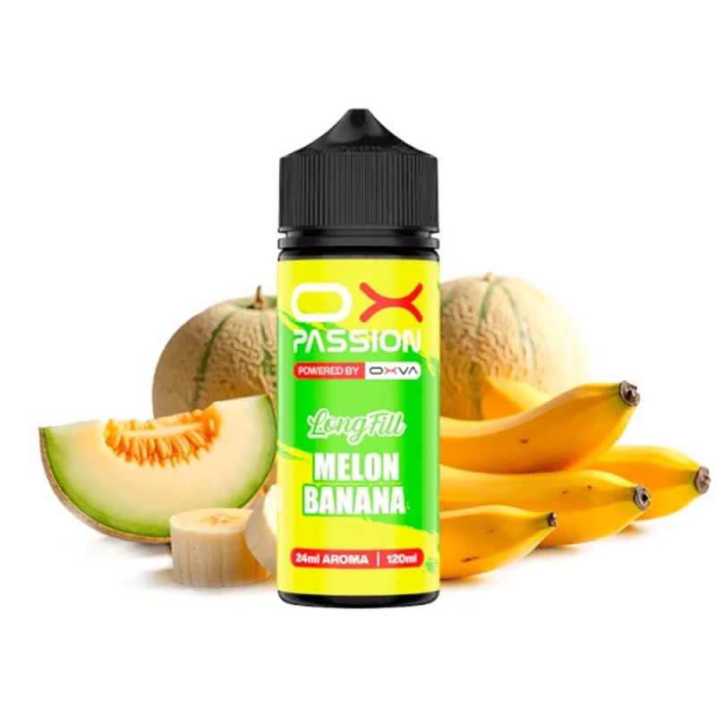 Longfill OXVA OX Passion 24/120ml - Melon Banana | Eliq Vapoteur