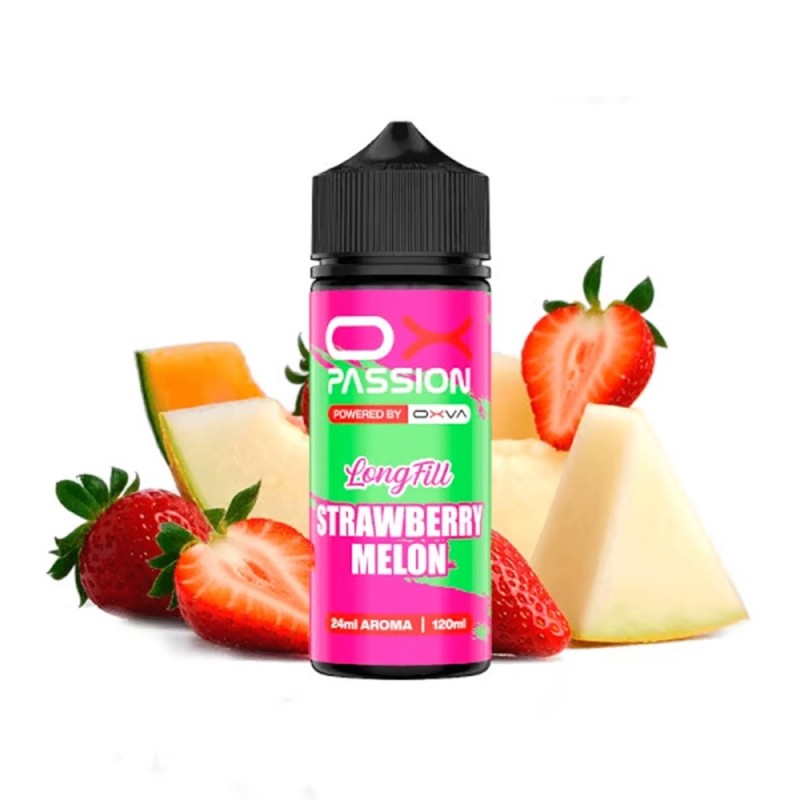 Longfill OXVA OX Passion 24/120ml - Strawberry Melon | Eliq Vapoteur