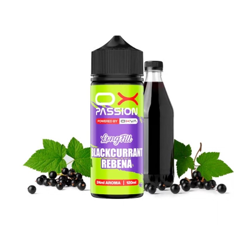 Longfill OXVA OX Passion 24/120ml - Blackcurrant Rebena | Eliq Vapoteur