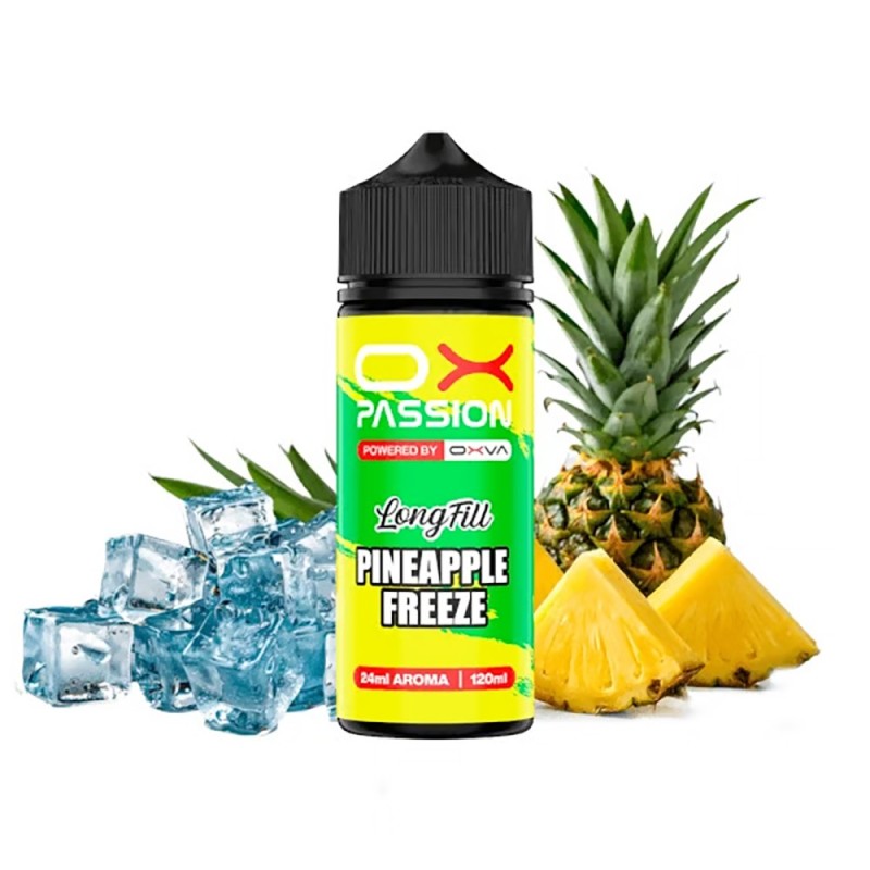 Longfill OXVA OX Passion 24/120ml - Pineapple Freeze | Eliq Vapoteur