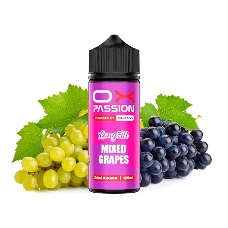 Longfill OXVA OX Passion 24/120ml - Mixed Grapes | Eliq Vapoteur