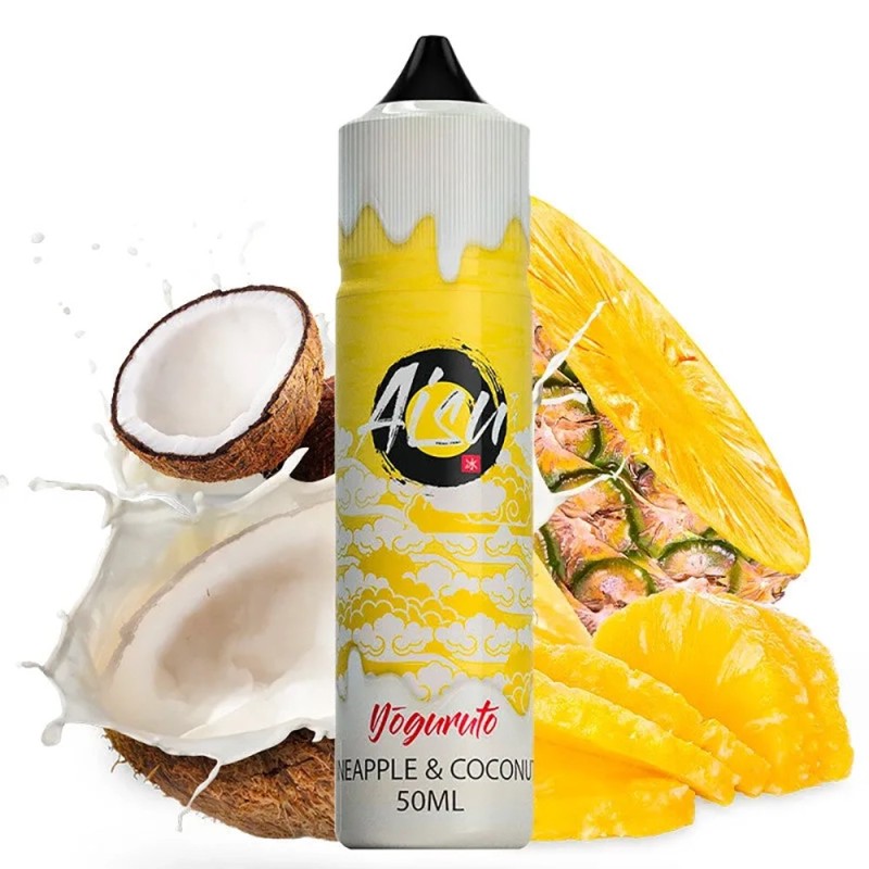 Premix Aisu Yoguruto 50/60ml - Ananas & Noix de Coco | Eliq Vapoteur