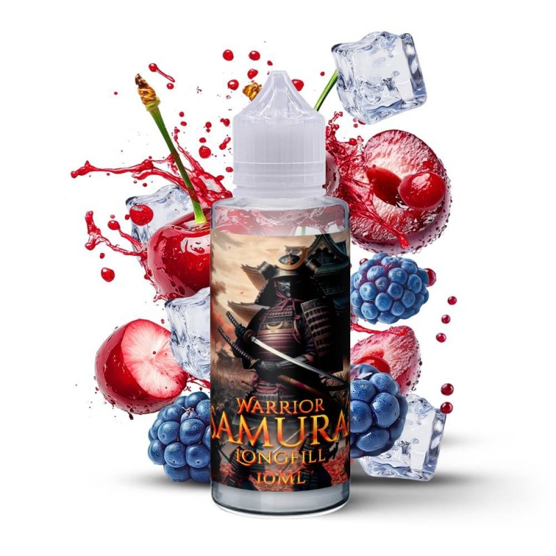 Longfill Warrior 10/140ml - Samurai | Eliq Vapoteur