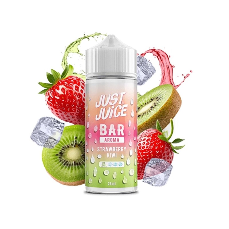 Longfill Just Juice Bar 24/120ml - Strawberry Kiwi | Eliq Vapoteur