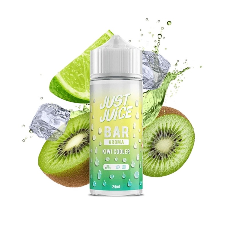 Longfill Just Juice Bar 24/120ml - Kiwi Cooler | Eliq Vapoteur