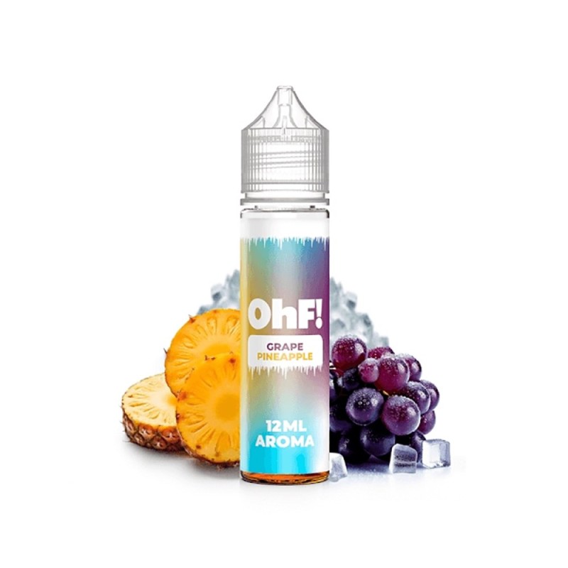 Longfill OhF! Ice 12/60ml - Grape Pineapple | Eliq Vapoteur