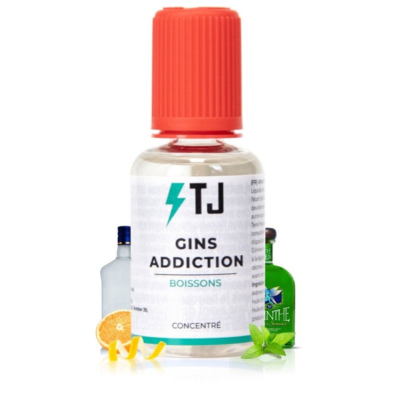 Koncentrat T-Juice - Gins Addiction 30ml | Eliq Vapoteur