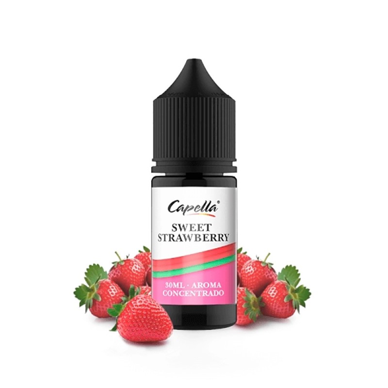 Koncentrat Capella - Sweet Strawberry 30ml | Eliq Vapoteur