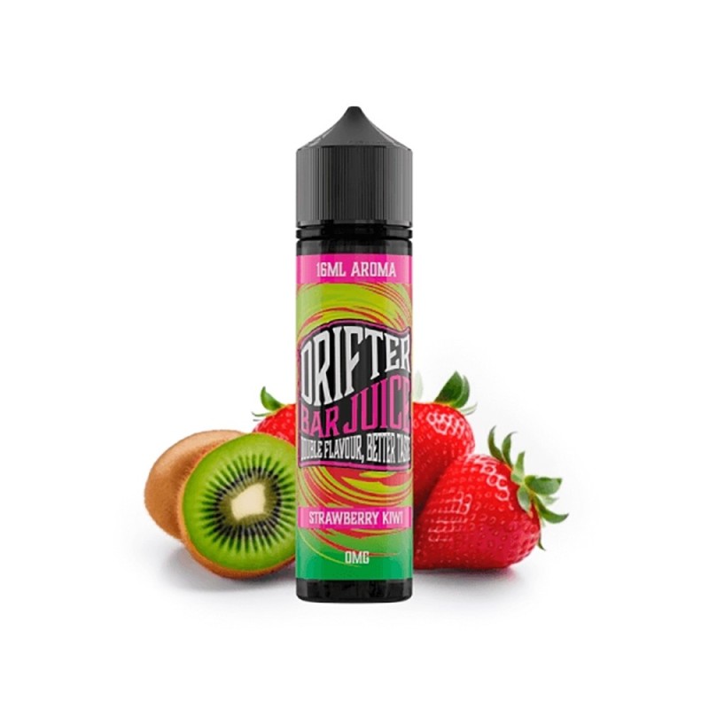 Longfill Drifter Bar 16/60ml - Strawberry Kiwi | Eliq Vapoteur