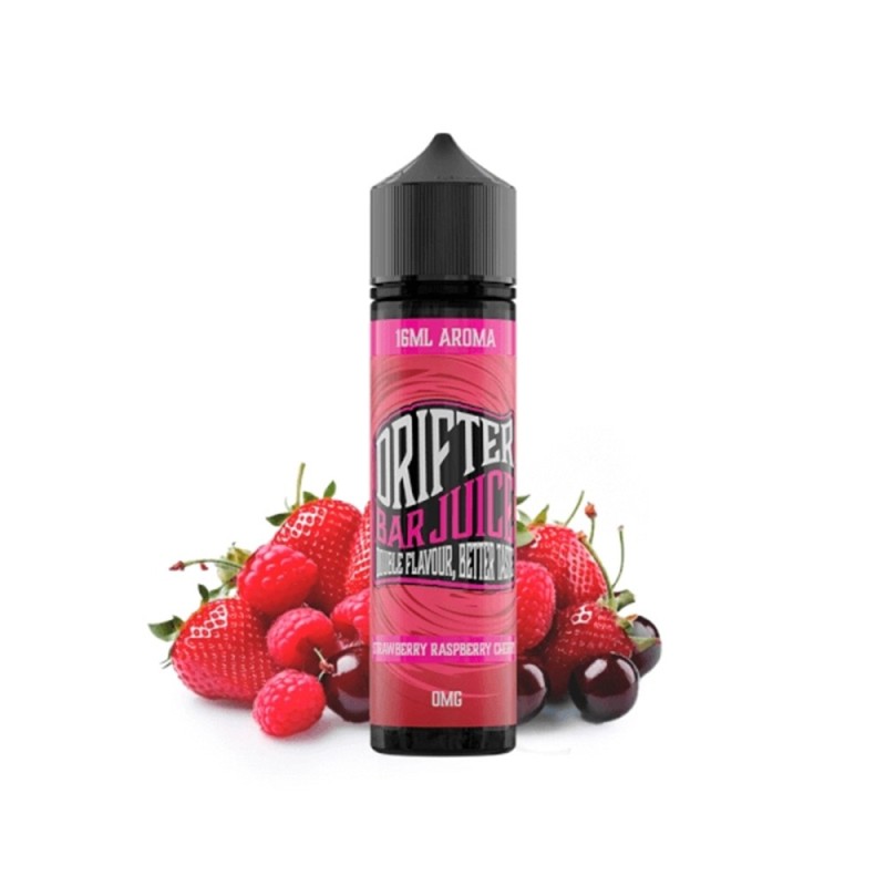 Longfill Drifter Bar 16/60ml - Strawberry Raspberry Cherry | Eliq Vapoteur