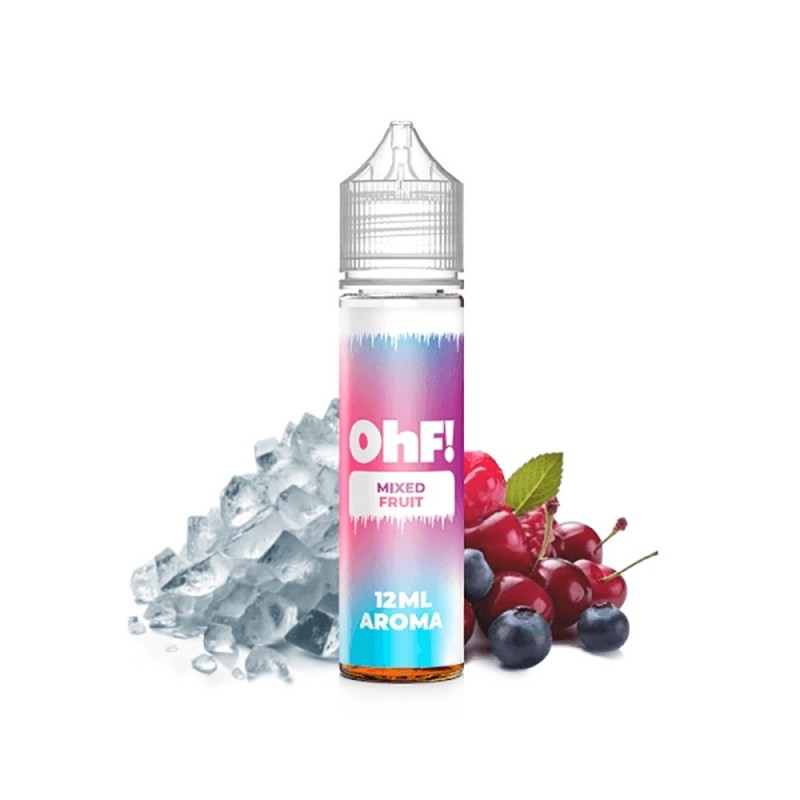 Longfill OhF! Ice 12/60ml - Mixed Fruit | Eliq Vapoteur