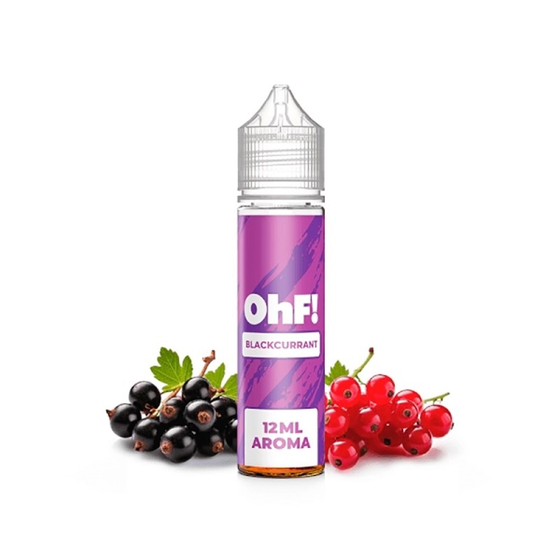 Longfill OhF! Fruits 12/60ml - Blackcurrant | Eliq Vapoteur
