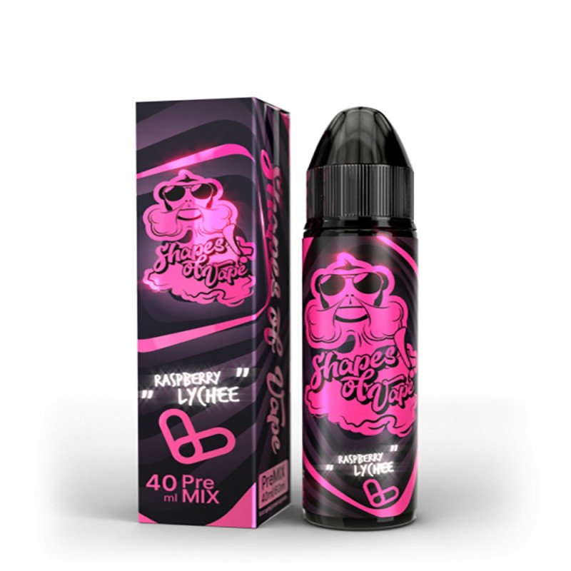 Premix Shapes of Vape 40/60ml - Raspberry Lychee