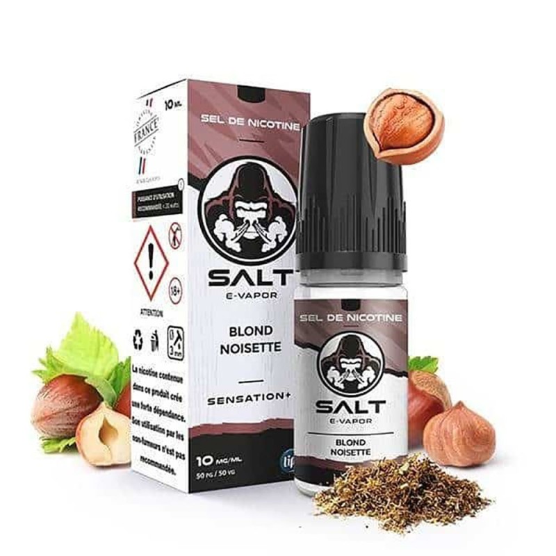 Liquid E-Vapor Salt 10ml - Blond Noisette 20mg