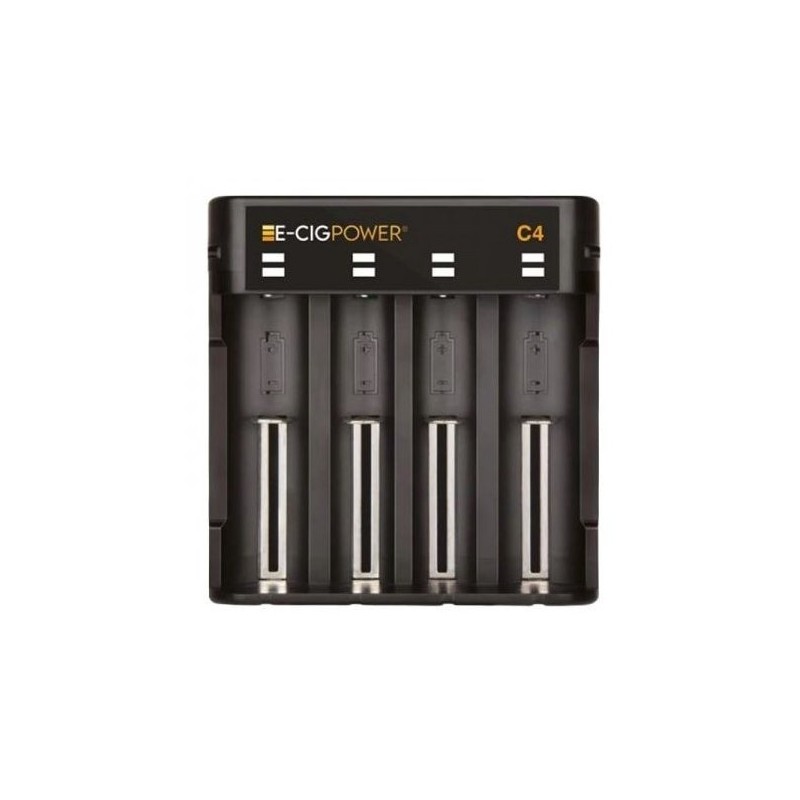 Chargeur - E-Cig Power - D4 Micro USB Chargeur intelligent LCD Li-ion | EliqVapoteur