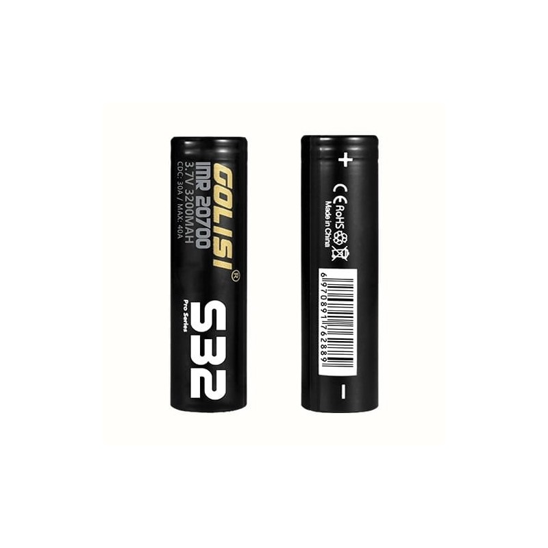 Akumulator Golisi S32 20700 BATTERY- 3200MAH/ 30A | Eliq Vapoteur