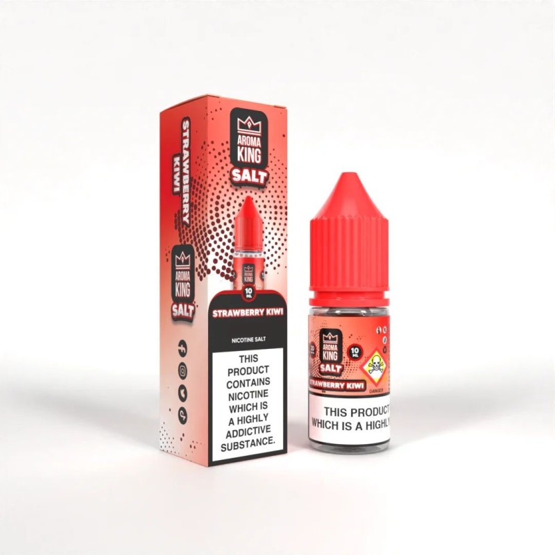 Liquid Aroma King NicSalt 10ml - Strawberry Kiwi 20mg | Eliqvapoteur
