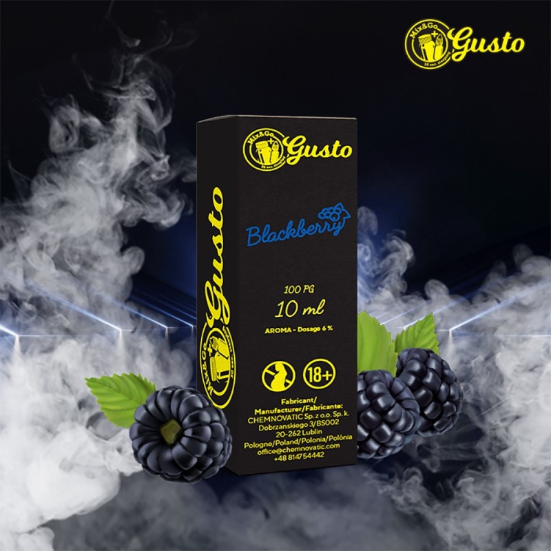 Aromat Mix&Go Gusto 10ml - Blackberry | EliqVapoteur