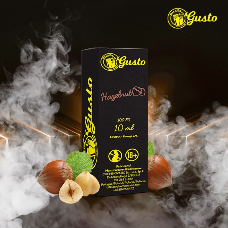 Aromat Mix&Go Gusto 10ml - Hazelnut | EliqVapoteur