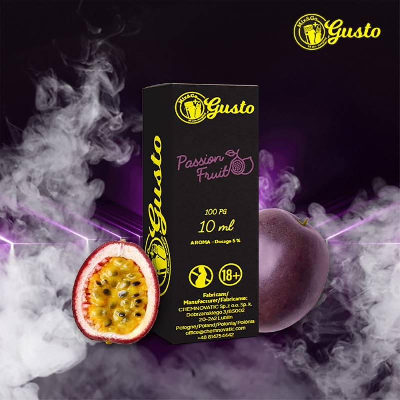 Aromat Mix&Go Gusto 10ml - Passion Fruit | EliqVapoteur