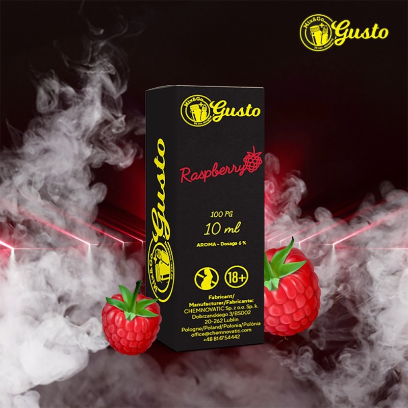 Arôme Mix and Go Gusto 10 ml - Framboise