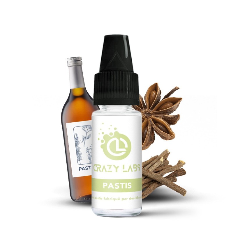 Crazy Labs E-liquid 10ml - Pastis 6mg | EliqVapoteur