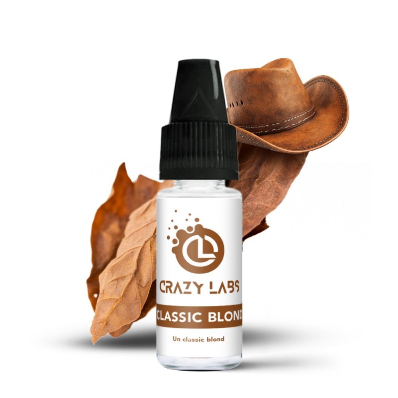 Crazy Labs E-liquid 10ml - Classic Blond 6mg | EliqVapoteur