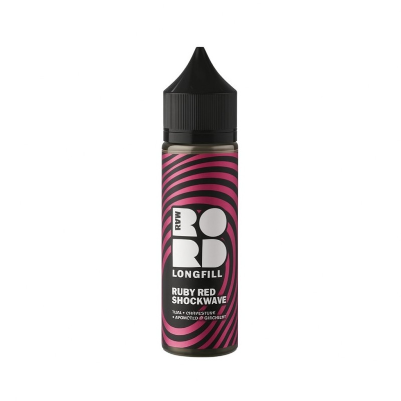 Longfill The Bomb 5/60ml - Onde Rouge Rubis | EliqVapoteur