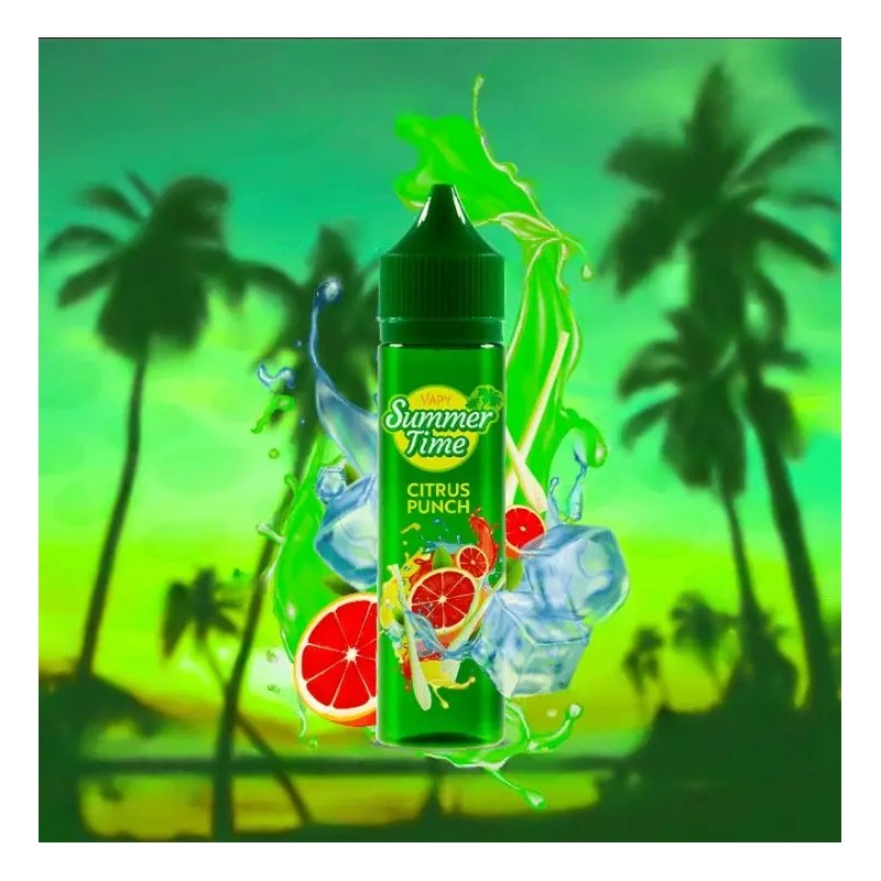 Longfill Vapy Summer Time 10/60ml - Citrus Punch | EliqVapoteur