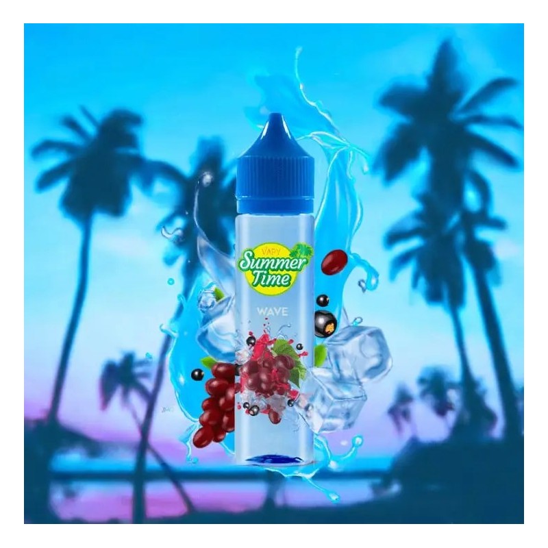 Longfill Vapy Summer Time 10/60ml - Wave | EliqVapoteur