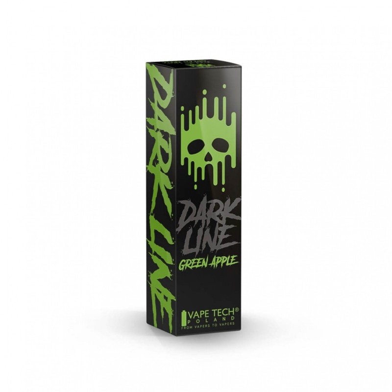 Longfill Dark Line 6/60ml - Green Apple (A25) | Eliq Vapoteur